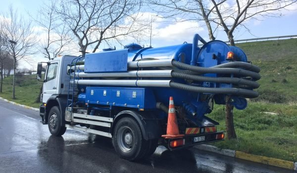 Belek vidanjör çekimi jet kanalizasyon